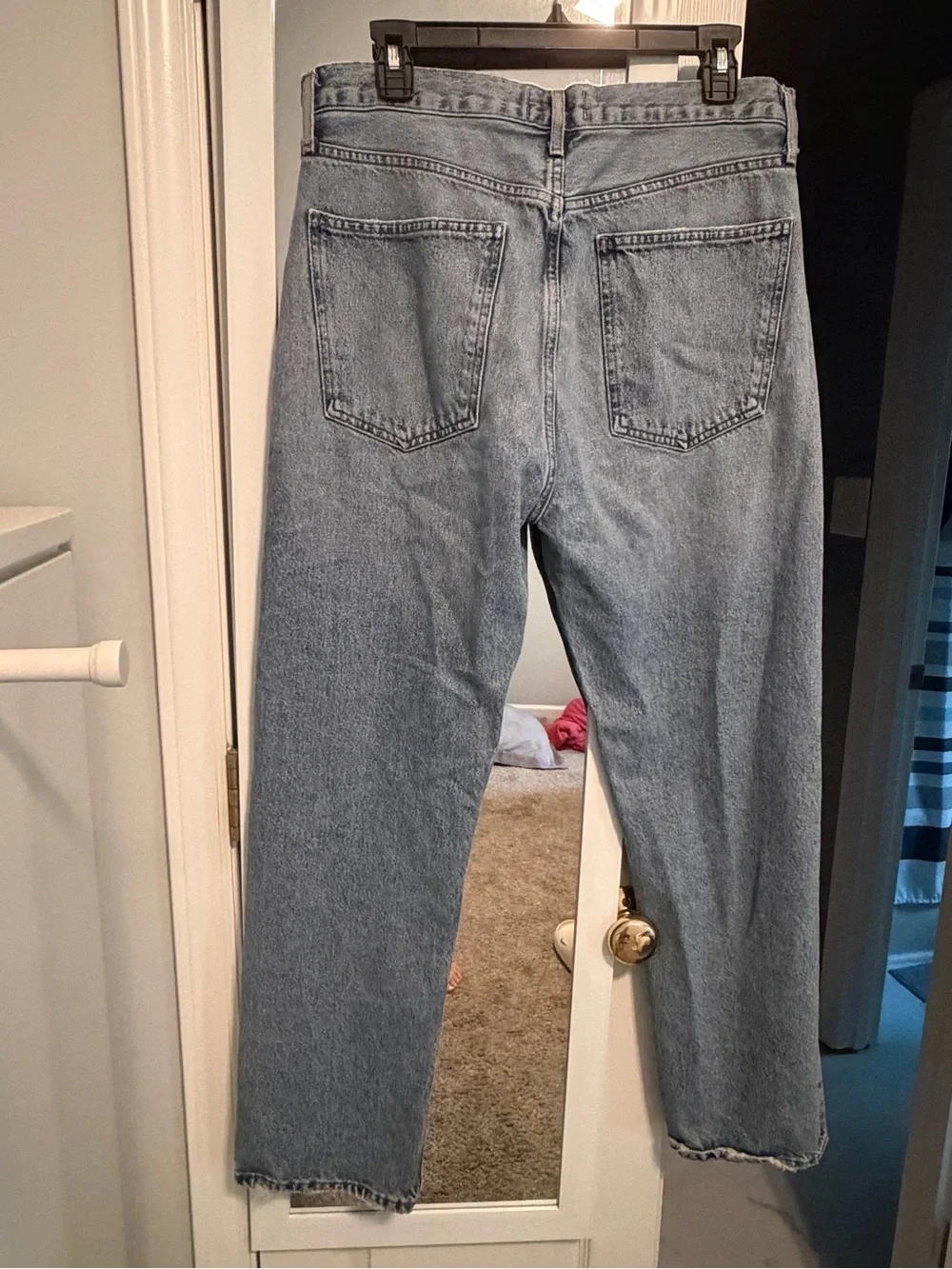 AGOLDE 90s Pinch Waist High Rise Straight Jeans | Size 30 - Picture 4 of 10